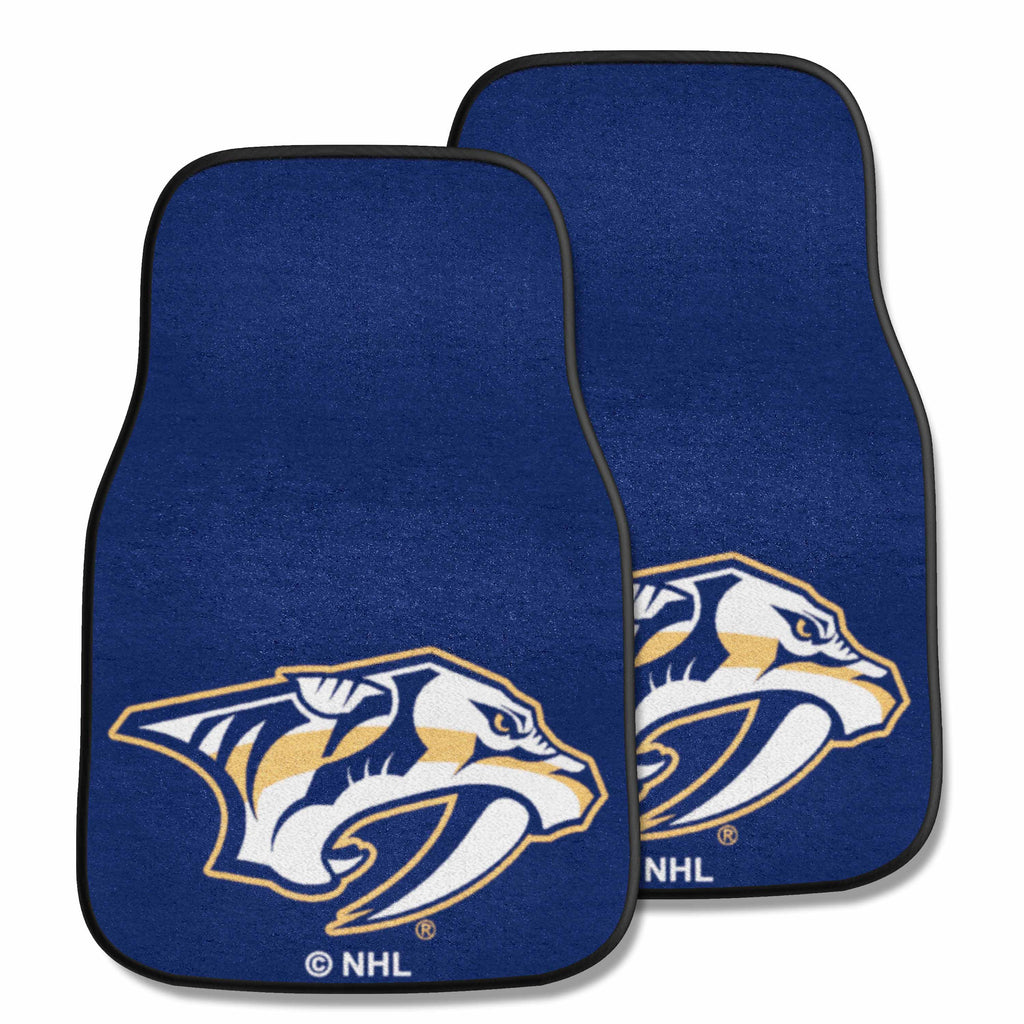 NHL - Nashville Predators 2-pc Carpet Car Mat Set