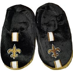 New Orleans Saints Slipper - Youth 4-7 Size 10-11 Stripe - (1 Pair) - M