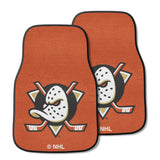 NHL - Anaheim Ducks 2-pc Carpet Car Mat Set