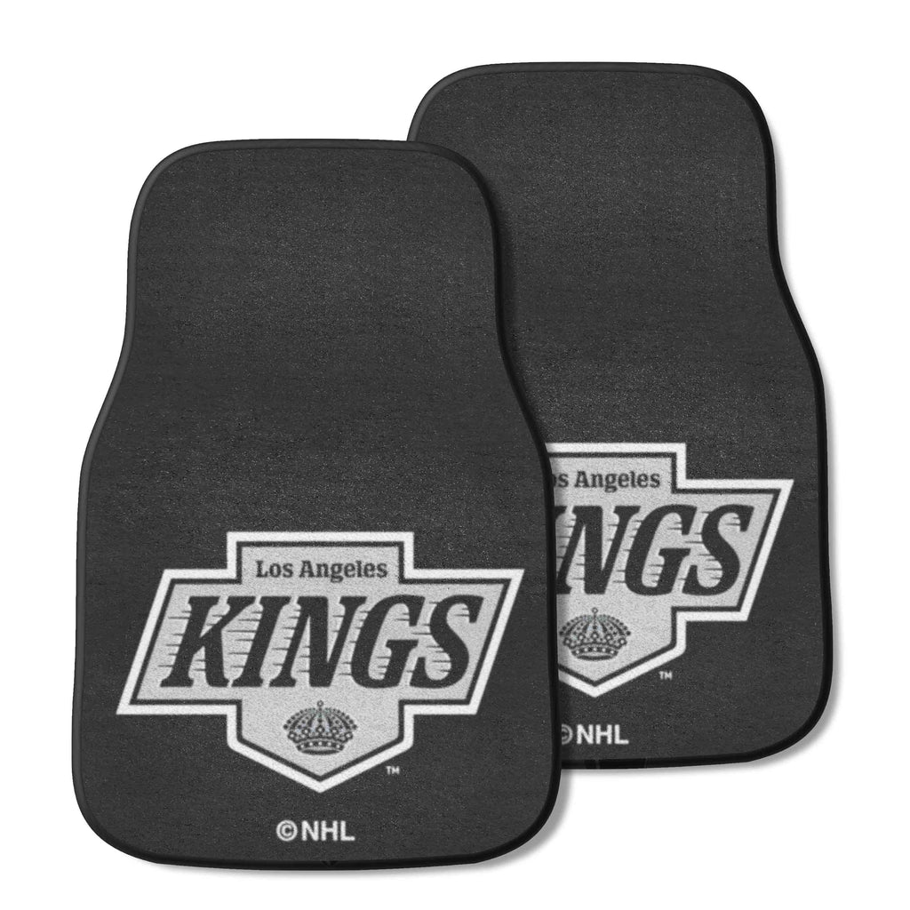 NHL - Los Angeles Kings 2-pc Carpet Car Mat Set