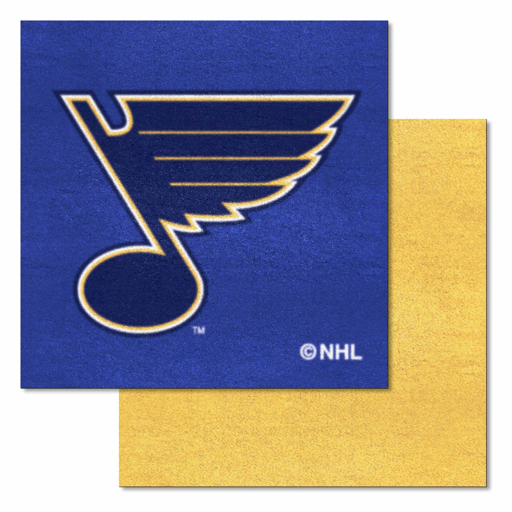 NHL - St. Louis Blues Team Carpet Tiles