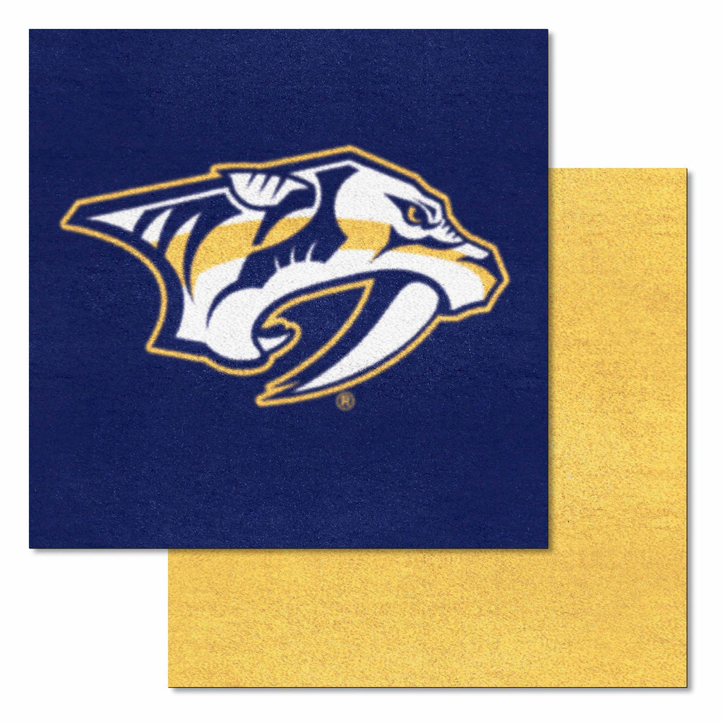 NHL - Nashville Predators Team Carpet Tiles
