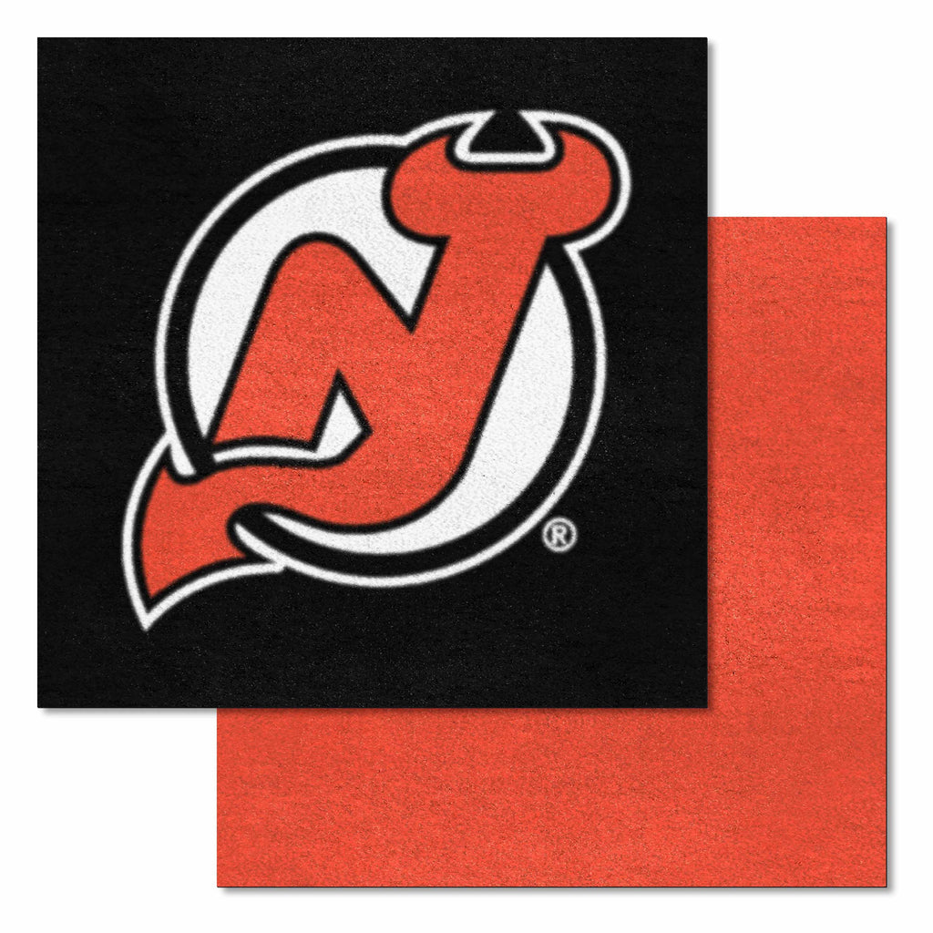 NHL - New Jersey Devils Team Carpet Tiles