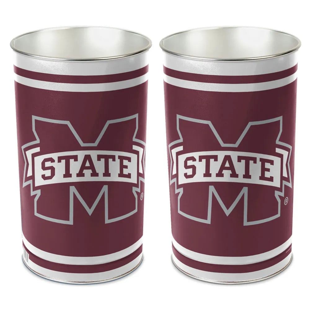 Mississippi State Bulldogs Wastebasket 15 Inch Special Order