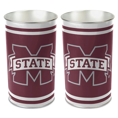 Mississippi State Bulldogs Wastebasket 15 Inch Special Order