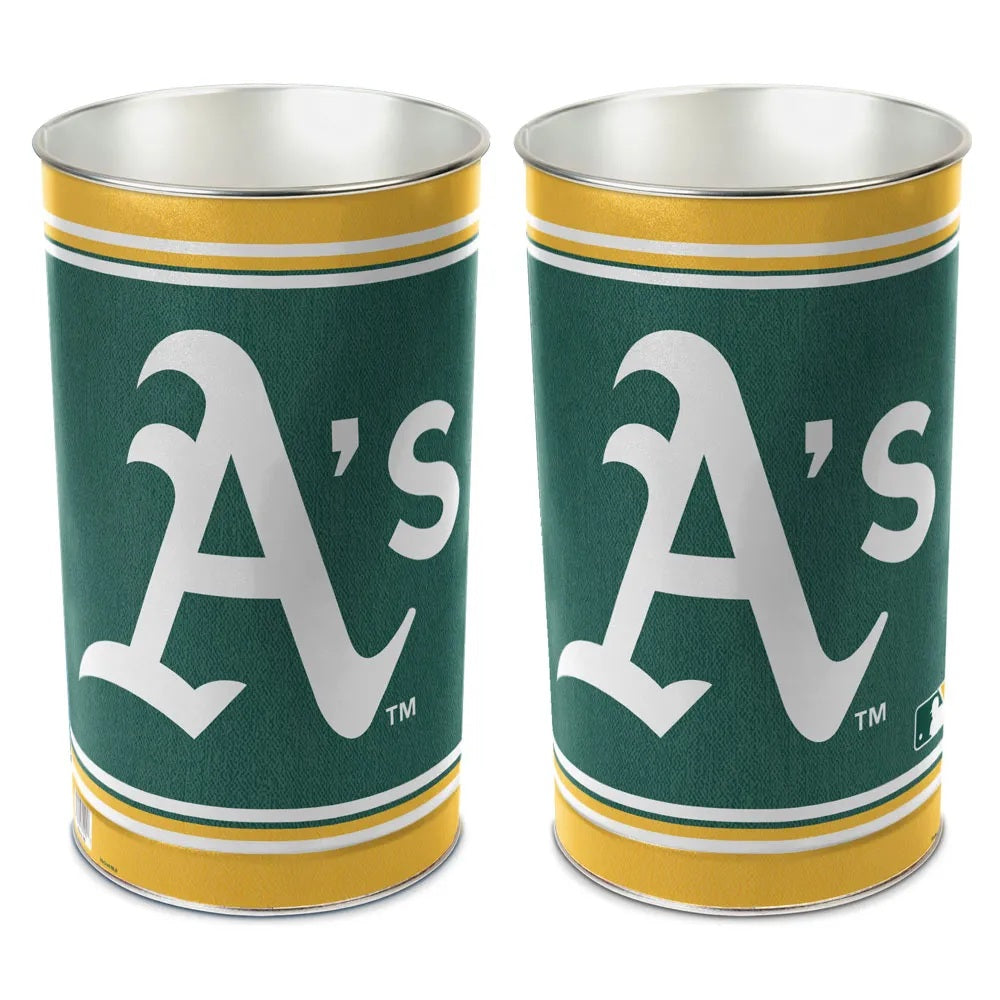 Oakland Athletics Wastebasket 15 Inch - Special Order