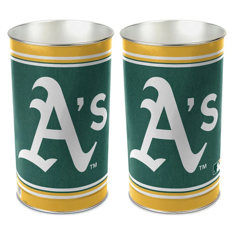 Oakland Athletics Wastebasket 15 Inch - Special Order