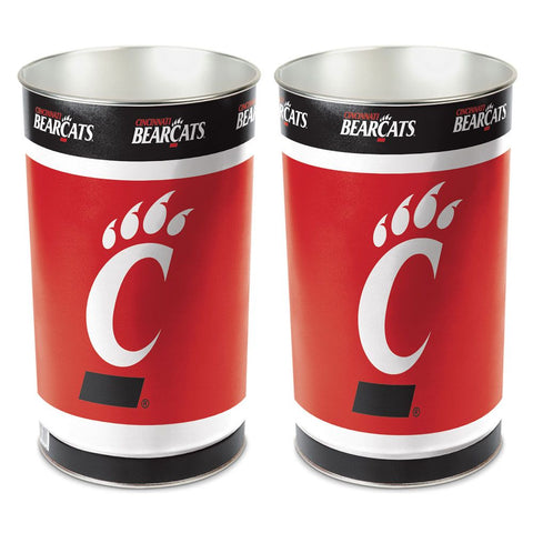Cincinnati Bearcats Wastebasket 15 Inch Special Order