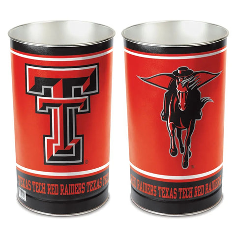 Texas Tech Red Raiders Wastebasket 15 Inch Special Order