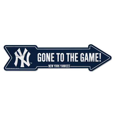 New York Yankees Sign 6x24 Wood Arrow