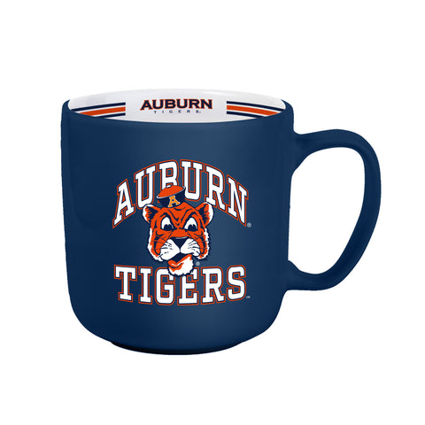 Auburn Tigers Coffee Mug 15oz Stripe Design