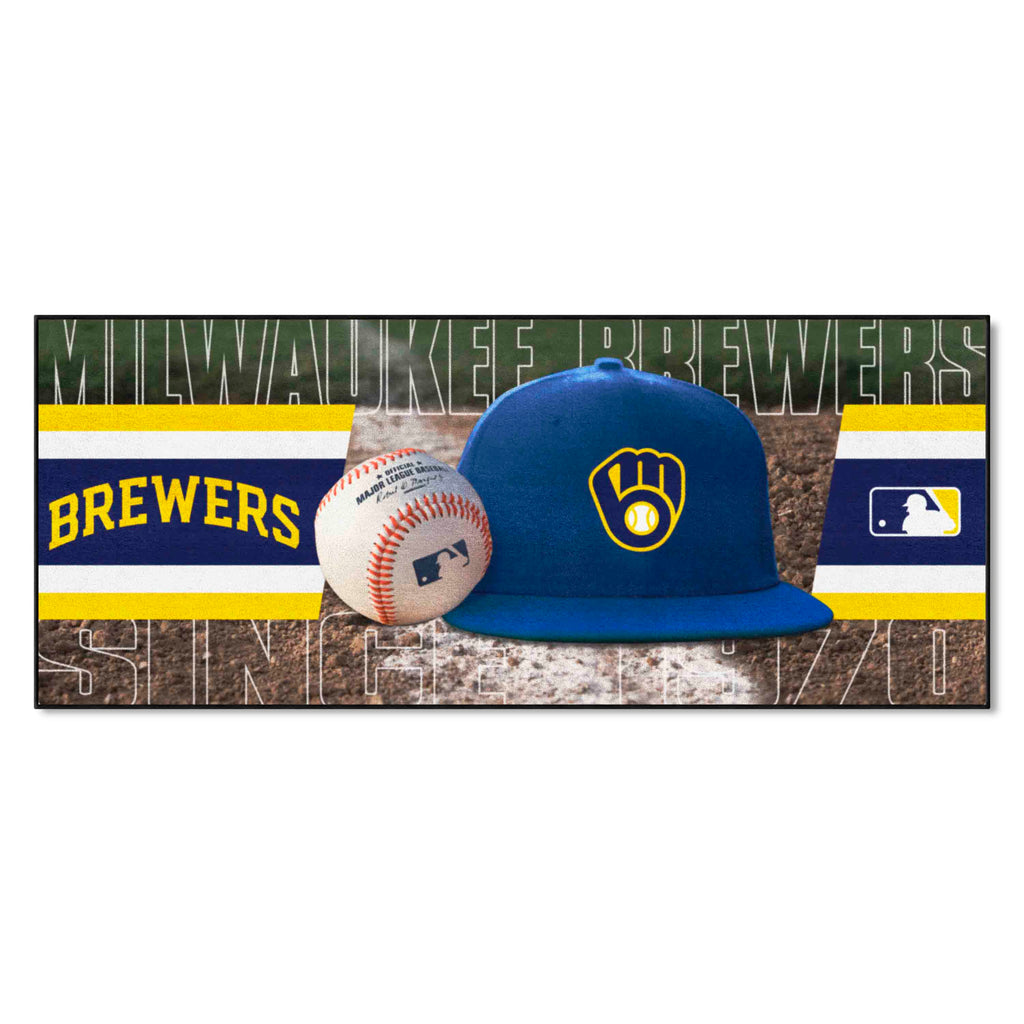 MLB - Milwaukee Brewers Baseball Runner