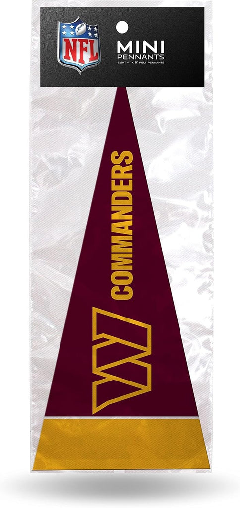 Washington Commanders Pennant Set Mini 8 Piece