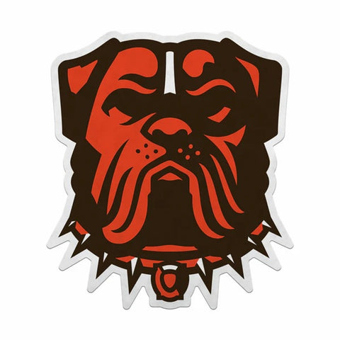 Cleveland Browns Pennant Shape Cut Logo Design Secondary Logo
