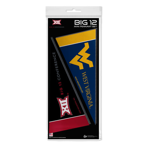 Big 12 Pennant Set Mini 2024