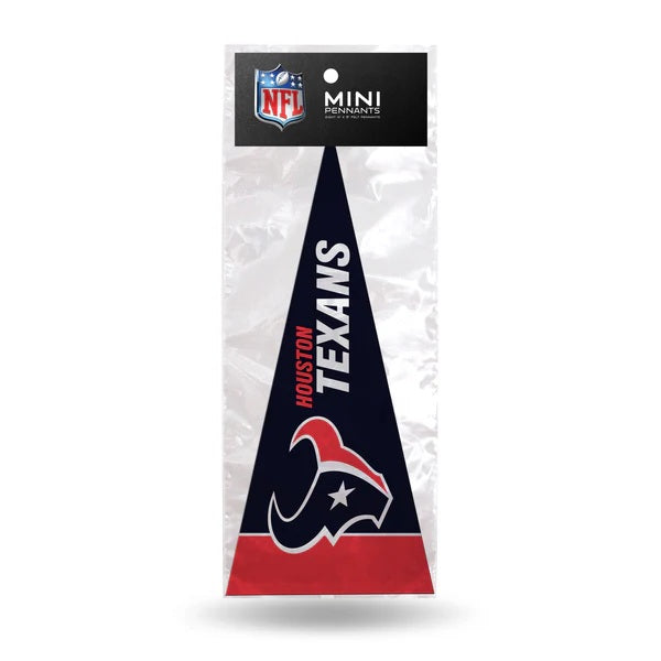 Houston Texans Pennant Set Mini 8 Piece
