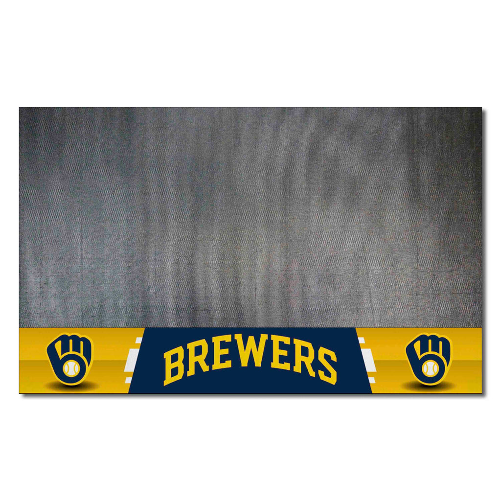 MLB - Milwaukee Brewers Grill Mat - Standard