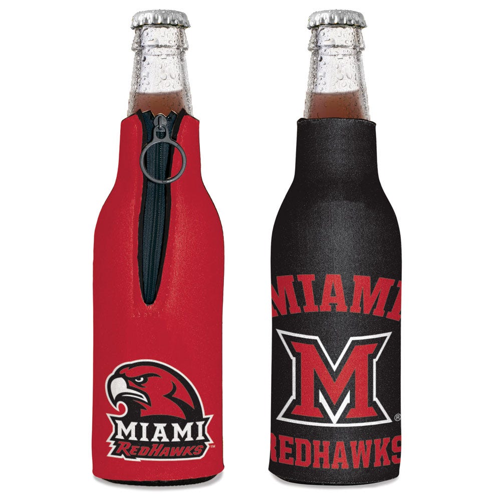 Miami of Ohio RedHawks Bottle Cooler
