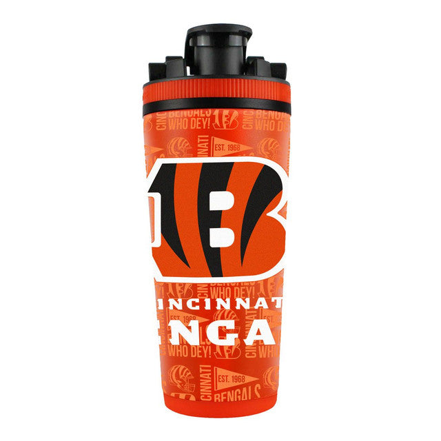 Cincinnati Bengals Ice Shaker 26oz Stainless Steel