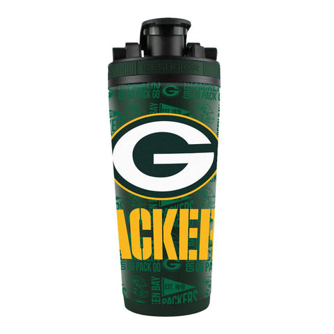 Green Bay Packers Ice Shaker 26oz Stainless Steel