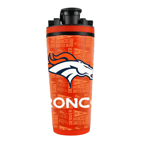 Denver Broncos Ice Shaker 26oz Stainless Steel