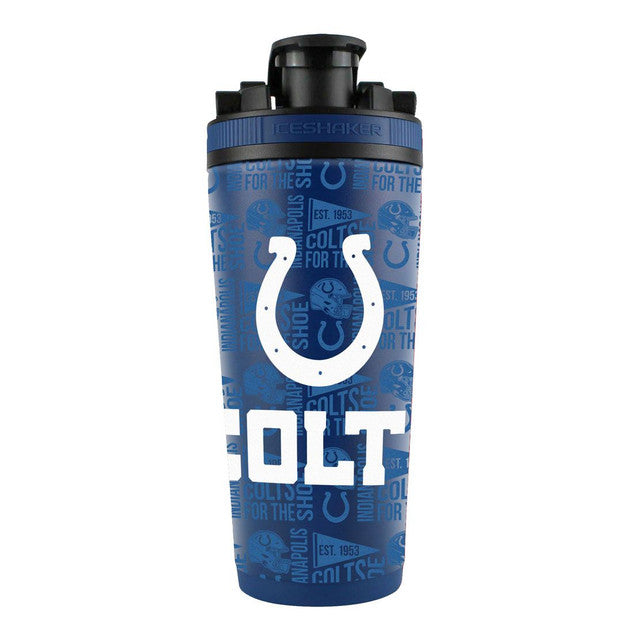 Indianapolis Colts Ice Shaker 26oz Stainless Steel