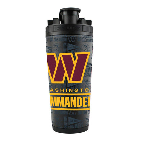 Washington Commanders Ice Shaker 26oz Stainless Steel