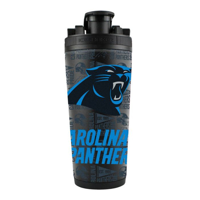 Carolina Panthers Ice Shaker 26oz Stainless Steel