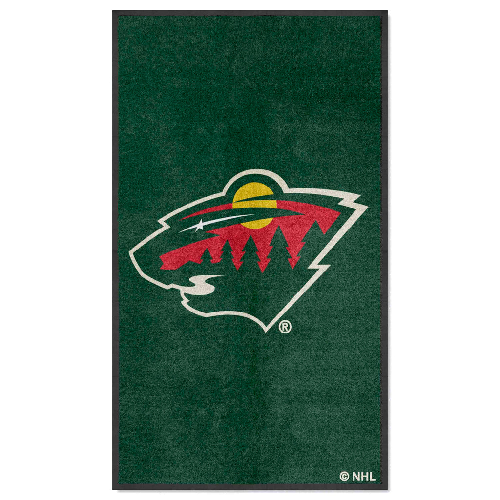 NHL - Minnesota Wild 3X5 Logo Mat - Portrait