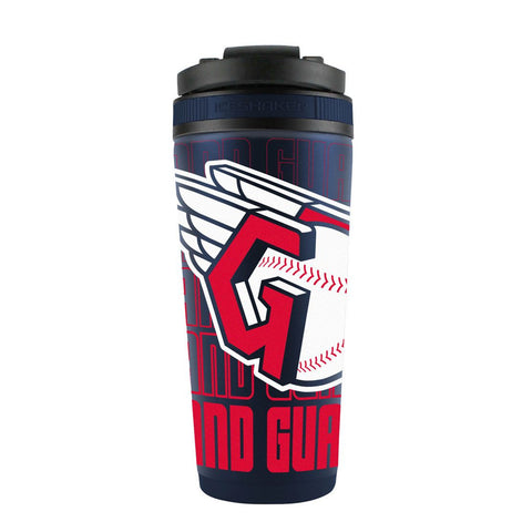 Cleveland Guardians Ice Shaker 26oz Stainless Steel