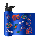 Florida Gators Quencher Bottle 34oz Stainless Steel Dreamweave
