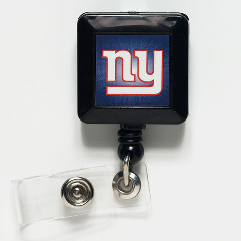 New York Giants Badge Holder Retractable Square
