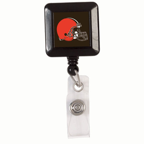 Cleveland Browns Badge Holder Retractable Square