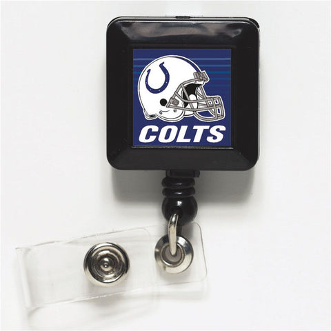 Indianapolis Colts Badge Holder Retractable Square