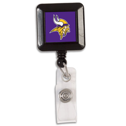 Minnesota Vikings Badge Holder Retractable Square