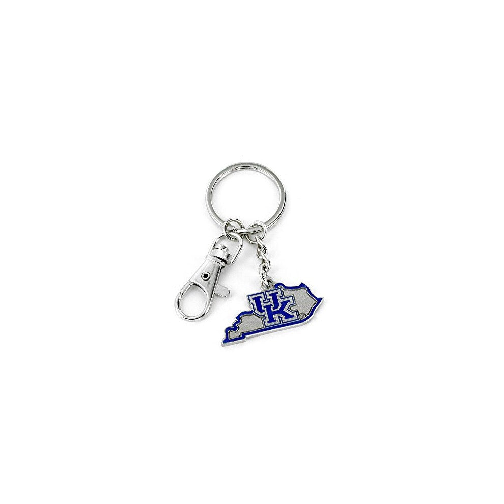 Kentucky Wildcats Keychain State Design