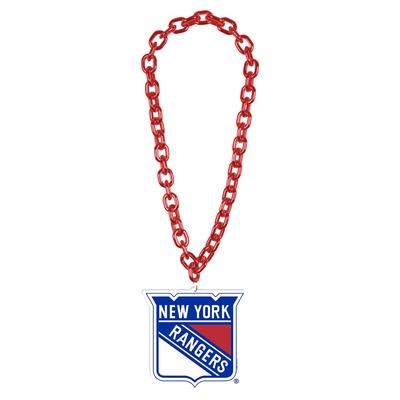 New York Rangers Necklace Big Fan Chain - Special Order