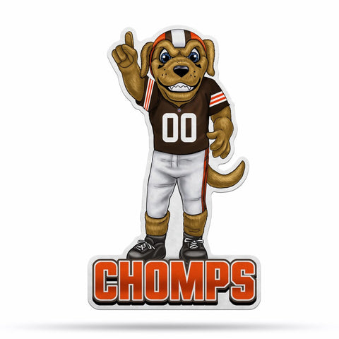 Cleveland Browns Pennant Shape Cut Mascot Design Alternate - Special Order