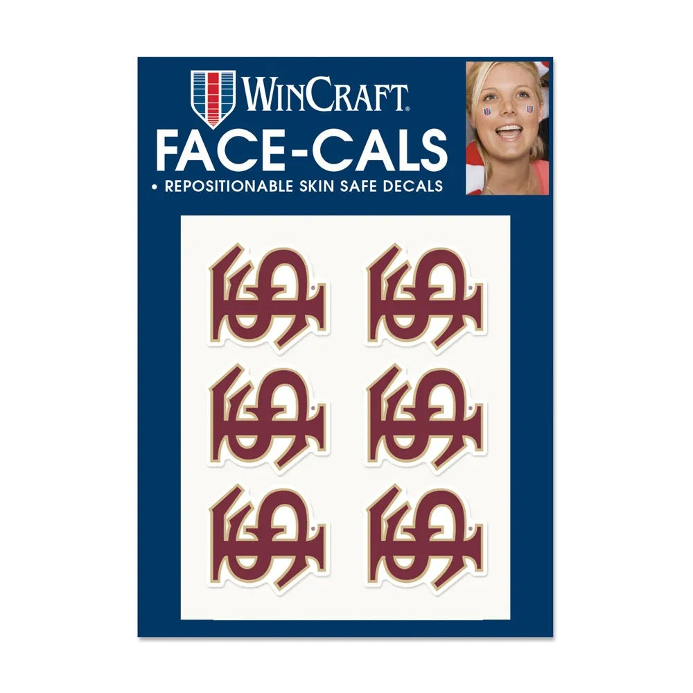 Florida State Seminoles Tattoos Face Cals