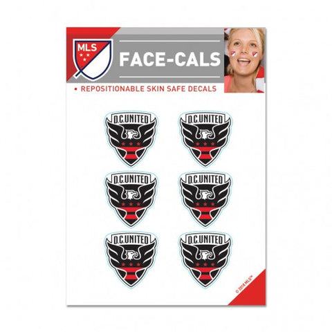 DC United Tattoo Face Cals - Special Order