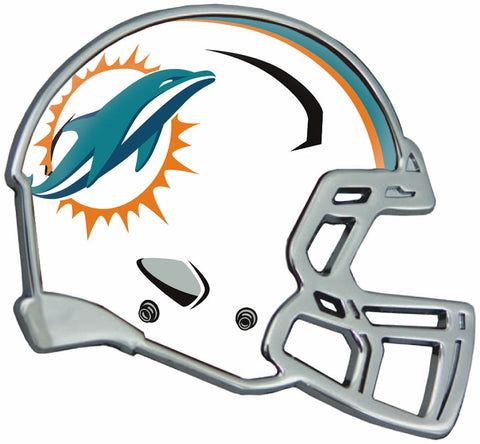 Miami Dolphins Auto Emblem Helmet