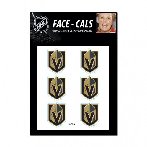 Vegas Golden Knights Tattoo Face Cals - Special Order