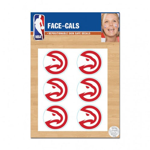 Atlanta Hawks Tattoo Face Cals - Special Order