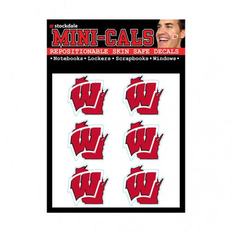 Wisconsin Badgers Tattoo Face Cals
