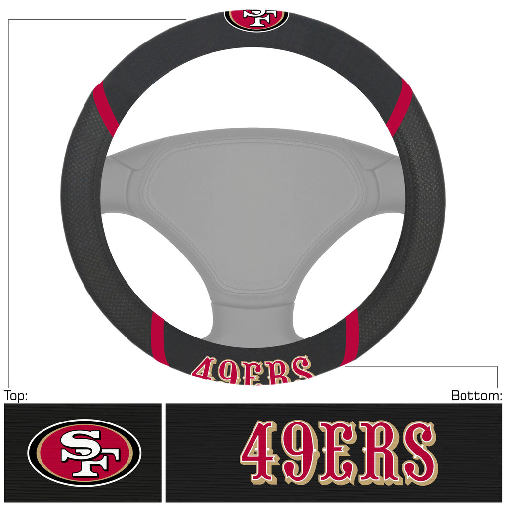 NFL - San Francisco 49ers Steering Wheel Cover