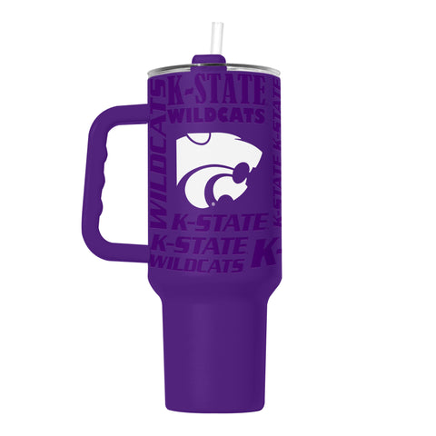 Kansas State Wildcats Tumbler 40oz Powder Coat Replay