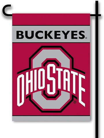 Ohio State Buckeyes Garden Flag BSI