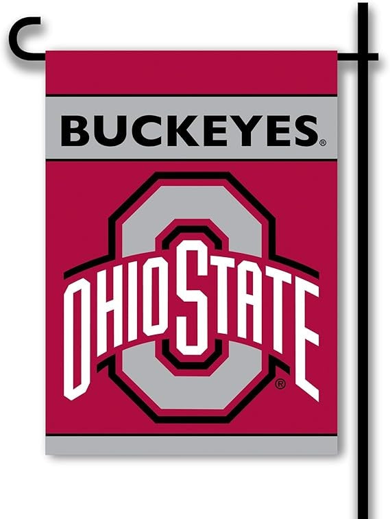 Ohio State Buckeyes Garden Flag BSI