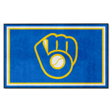 MLB - Milwaukee Brewers 4x6 Rug