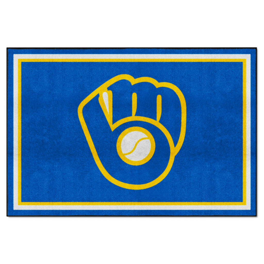 MLB - Milwaukee Brewers 5x8 Rug